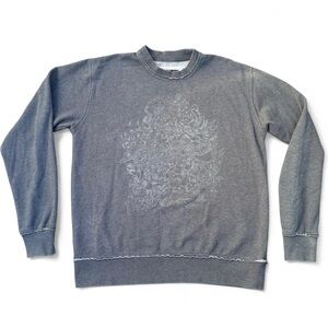 Vintage 2000s Billabong Graphic Crewneck Sweatshirt – Charcoal – Size Large